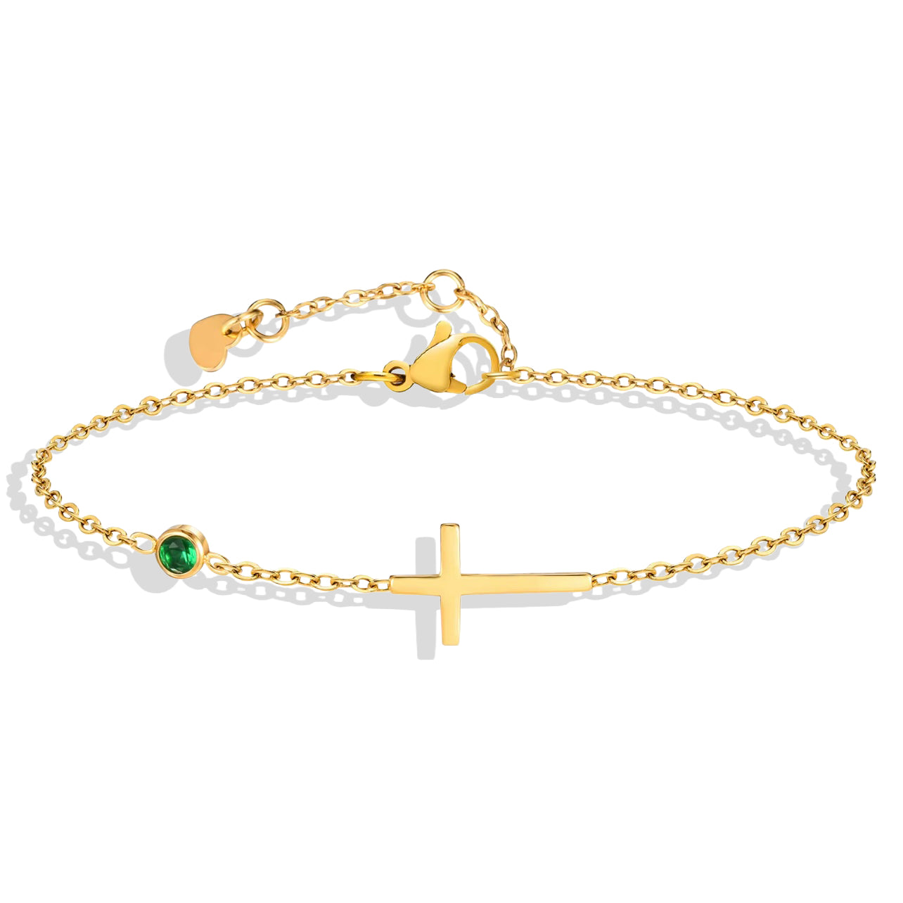 Dainty Cross Bracelet